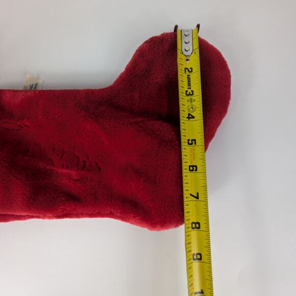 Classic Winnie the Pooh Christmas Stocking 3D Vintage 70s/80s Walt Disney World - Picture 15 of 16